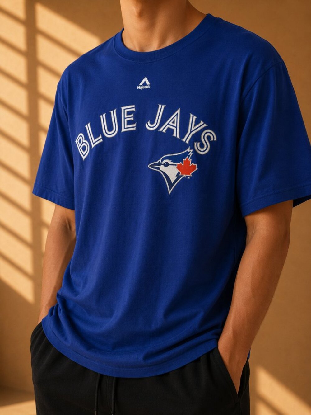 Majestic Toronto Blue Jays Donaldson #20 Graphic T-Shirt Blue (Men's XL)